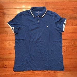 BOGO❗️AE Blue Polo